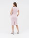 Сукня-футляр до короткого рукава світло-рожевого кольору | 6876457 | фото 5