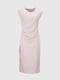 Сукня-футляр до короткого рукава світло-рожевого кольору | 6876457 | фото 7