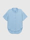 Костюм однотонний блакитний: сорочка та шорти | 6876465 | фото 10