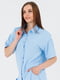 Костюм однотонний блакитний: сорочка та шорти | 6876465 | фото 6