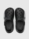Чорні крокси з сірими вставками | 6876485 | фото 8