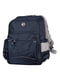 Рюкзак каркасний синій з боковими кишенями | 6876572 | фото 4