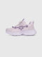 Комбіновані фіолетові кросівки з малюнком | 6876581 | фото 3