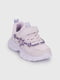 Комбіновані фіолетові кросівки з малюнком | 6876581 | фото 6