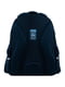 Рюкзак каркасний синій з принтом і боковими кишенями | 6876592 | фото 5