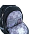 Рюкзак шкільний чорний з боковими кишенями сіткою | 6876596 | фото 7