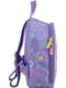 Рюкзак дошкільний фіолетовий з принтом | 6876641 | фото 2