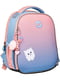 Рюкзак каркасний рожево-блакитний з малюнком | 6876645