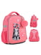 Рюкзак каркасний рожевий з принтом | 6876646 | фото 2