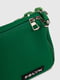Зелена текстильна сумка через плече | 6876708 | фото 4