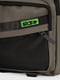 Рюкзак кольору хакі з кишенею | 6876716 | фото 8
