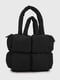Чорна текстильна сумка шопер | 6876720 | фото 9