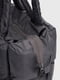Сіра сумка шопер з текстилю | 6876725 | фото 8