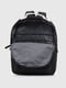 Рюкзак текстильний чорний з кишенею на блискавці | 6876735 | фото 8