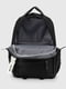 Чорний текстильний рюкзак | 6876748 | фото 9
