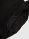 Чорна текстильна сумка через плече | 6876758 | фото 6