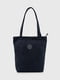 Синя текстильна сумка шопер | 6876808 | фото 2