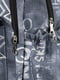 Сірий міський рюкзак з принтом | 6876817 | фото 6