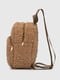 Коричневий рюкзак з матеріалу Теддді | 6876827 | фото 4