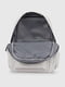 Світло-сірий рюкзак з кишенями | 6876841 | фото 9