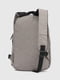Рюкзак універсальний бежевий з кишенею на блискавці | 6876849 | фото 4