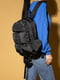 Чорний рюкзак в піксель | 6876852 | фото 3