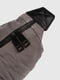 Сіра текстильна сумка через плече | 6876858 | фото 5