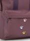 Фіолетовий текстильний рюкзак з накладною кишенею | 6876860 | фото 7