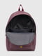 Фіолетовий текстильний рюкзак з накладною кишенею | 6876860 | фото 8