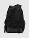 Чорний текстильний рюкзак | 6876864 | фото 4