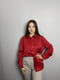 Блуза червона на ґудзиках | 6856728 | фото 4