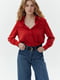 Блуза вільного крою червона | 6856733 | фото 4