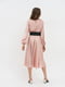 Сукня рожева з довгими широкими рукавами на резинці | 6116392 | фото 3