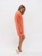 Трикотажна сукня відтінку апельсин | 6116400 | фото 3