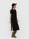 Чорна сукня вільного крою | 6882585 | фото 2