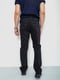 Прямые темно-серые джинсы | 6888262 | фото 4