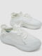 Білі текстильні кросівки | 6888313 | фото 3