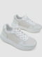 Білі текстильні кросівки | 6888469 | фото 3