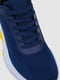 Темно-сині текстильні кросівки | 6888488 | фото 2