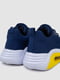 Темно-сині текстильні кросівки | 6888488 | фото 4