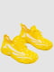Жовті текстильні кросівки | 6888494 | фото 3
