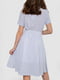 Белое платье с воротником и поясом | 6888685 | фото 4