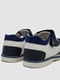 Комбинированные бело-синие сандалии | 6888771 | фото 4