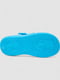 Голубые резиновые сандалии-сабо с джибитсами | 6888772 | фото 5