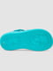 Гумові сандалі-сабо бірюзового кольору з джибітсами | 6888773 | фото 5