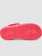 Резиновые сандалии-сабо кораллового цвета с джибитсами | 6888777 | фото 4