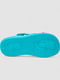 Гумові сандалі-сабо бірюзового кольору з джибітсами | 6888778 | фото 5