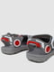 Сірі гумові сандалі-сабо з джибітсами | 6888782 | фото 4