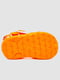 Помаранчеві гумові сандалі-сабо з джибітсами | 6888788 | фото 5