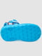 Голубые резиновые сандалии-сабо с джибитсами | 6888791 | фото 5